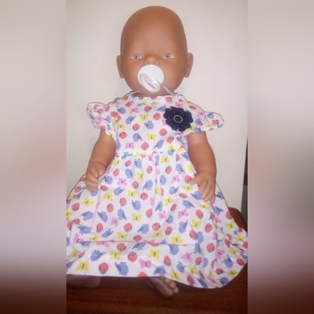 1990's Zapf Creations Baby Doll Christmas